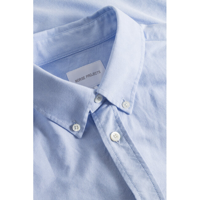 Norse Projects Norse Standard Oxford BD Shirt - Pale Blue
