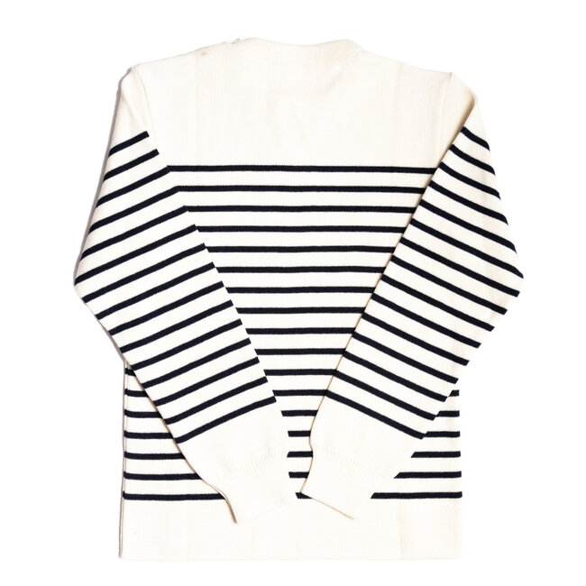 Armor-lux Sailor Sweater "Molène" - Nature / Navy