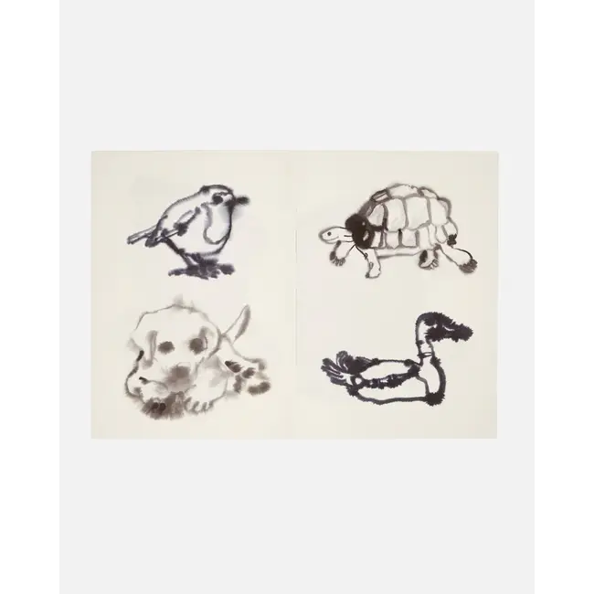 Wild Animals Colouring Book