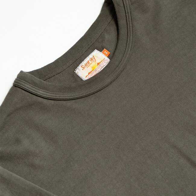 Sunray Makaha Long  Sleeve T-Shirt - Black Olive