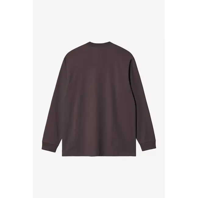 Carhartt WIP L/S Chase T-Shirt - Shale / Gold
