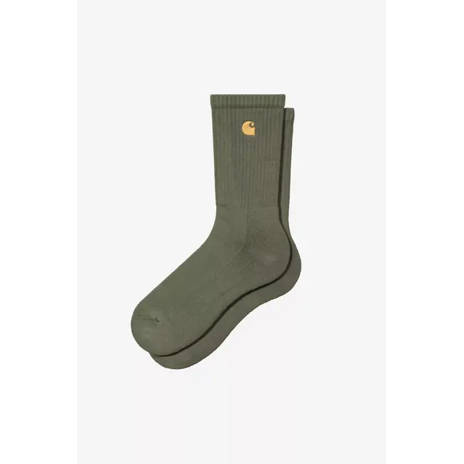 Carhartt WIP Chase Socks - Leaf / Gold