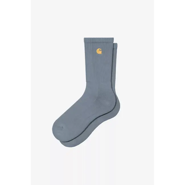 Carhartt WIP Chase Socks - Cozy Blue / Gold