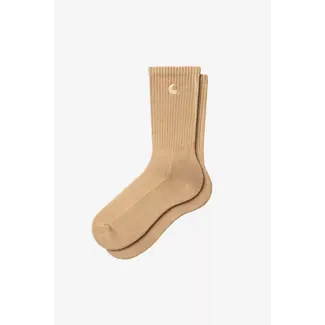Carhartt WIP Hudson Socks - Peanut chalk wash