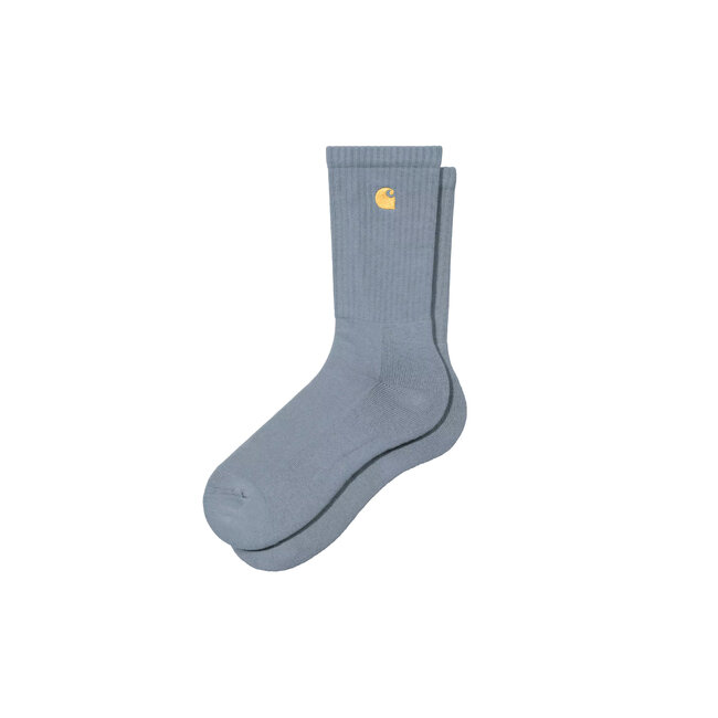 Carhartt WIP Chase Socks - Cozy Blue / Gold