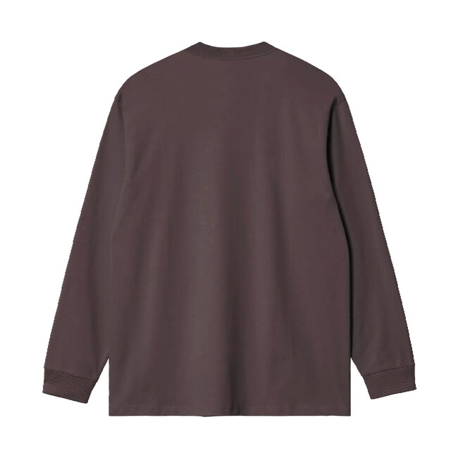 Carhartt WIP L/S Chase T-Shirt - Shale / Gold