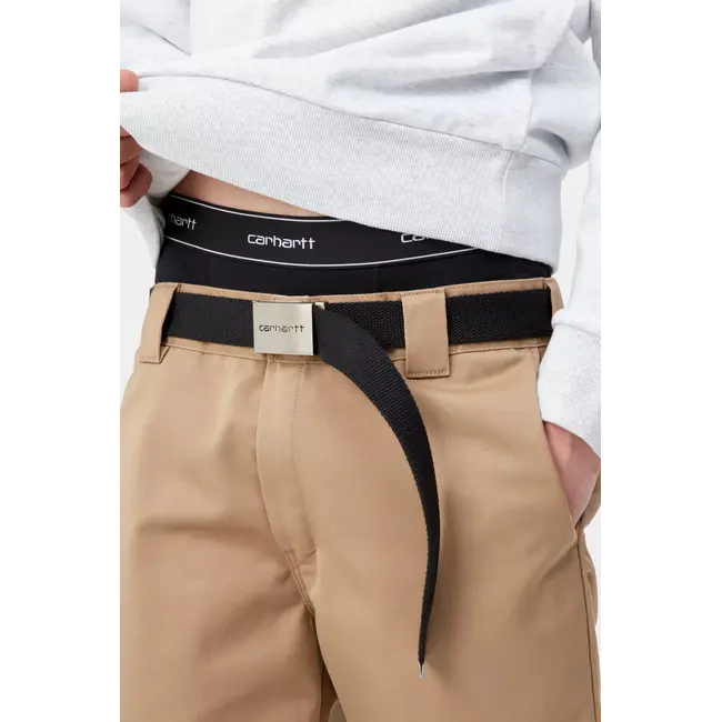 Carhartt WIP Cotton Trunks (2 - Pack) - Black / Black