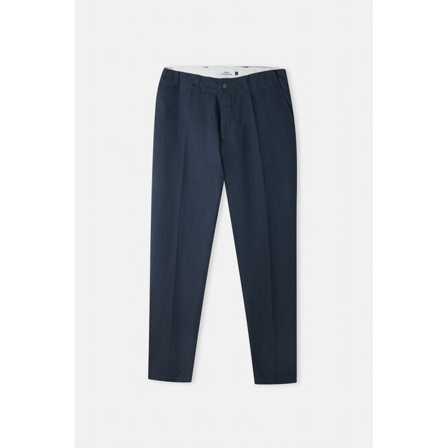 About Companions Jostha Trouser - Linen Cold Navy