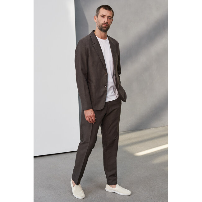 About Companions Jostha Trouser - Linen Coffee