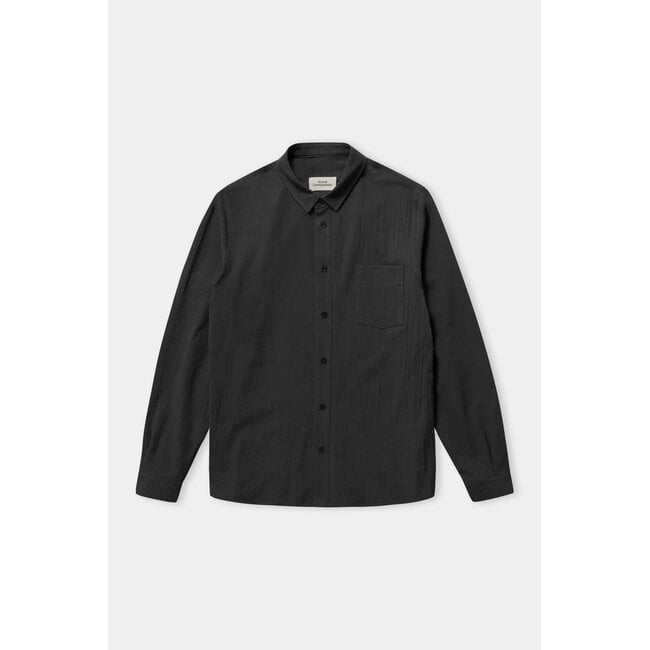 About Companions Simon Shirt - Eco crinkle black