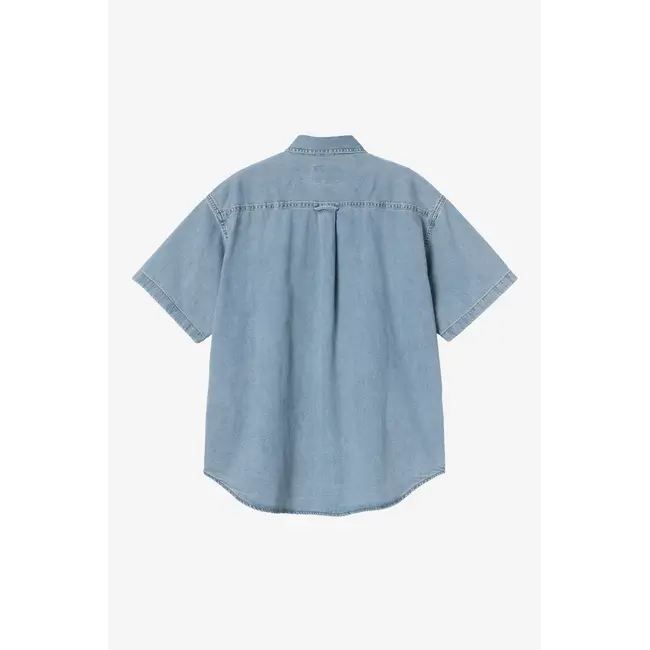 Carhartt WIP S/S Lucas Shirt - Blue bleached