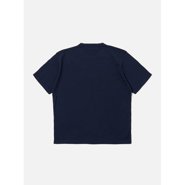 Universal Works Knit Tee Merino - Navy