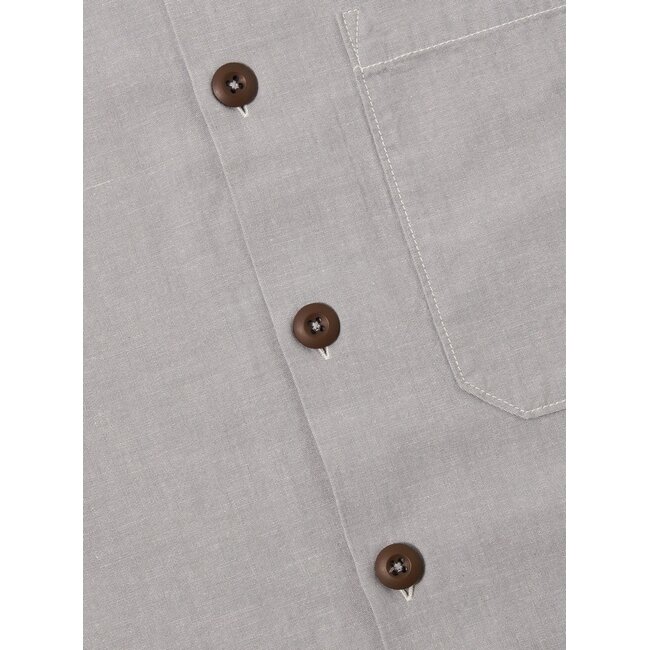 Universal Works S/S Fatigue Shirt - Grey