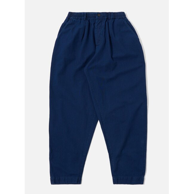 Universal Works Pleated Track Pant - Indigo