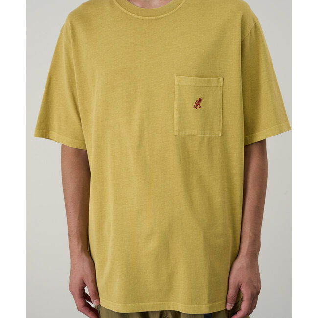 Gramicci One Point Tee - Sulphur Pigment