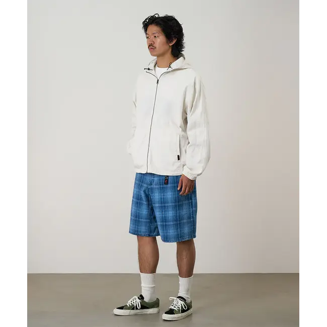 Gramicci Lagoon Short Denim Plaid - Indigo