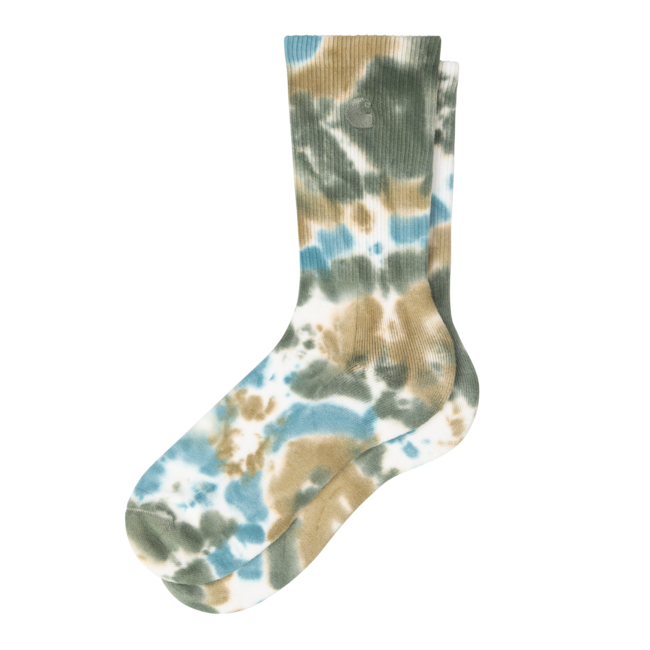 Carhartt WIP Cusco Socks - Leather / Tourmaline / Dol