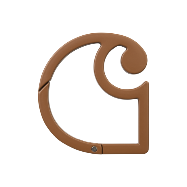 Carhartt WIP C-Logo Carabiner - Brown