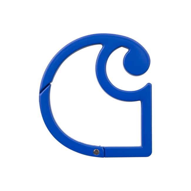 Carhartt WIP C-Logo Carabiner - Blue