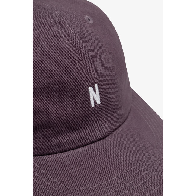 Norse Projects Twill Sports Cap - Vintage Violet