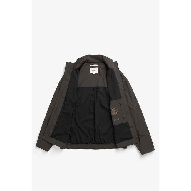 Norse Projects Korso Alpinix 37.5 Wool Harrington Jacket - Charcoal Melange