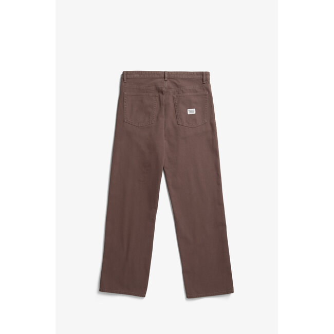 Norse Projects Korshavn Relaxed 5 Pocket Heavy Twill - Peppercorn