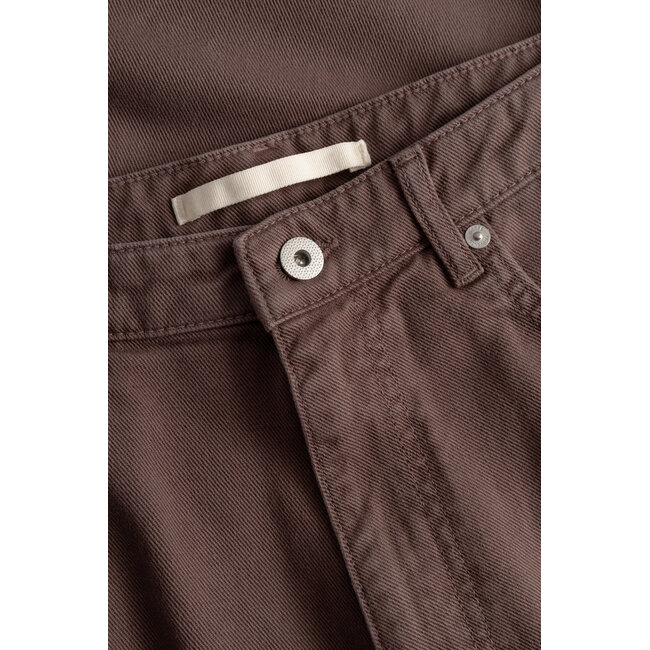 Norse Projects Korshavn Relaxed 5 Pocket Heavy Twill - Peppercorn
