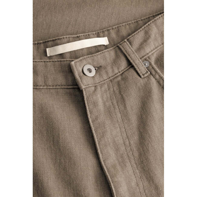 Norse Projects Korshavn Relaxed 5 Pocket Resist Dyed Twill - Walnut