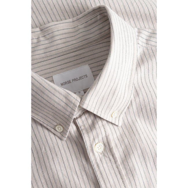 Norse Projects Norse Standard Oxford BD Shirt - Dark Dust Green