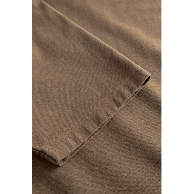 Norse Projects Elmelunde Organic Dry Cotton GMD T-shirt - Walnut