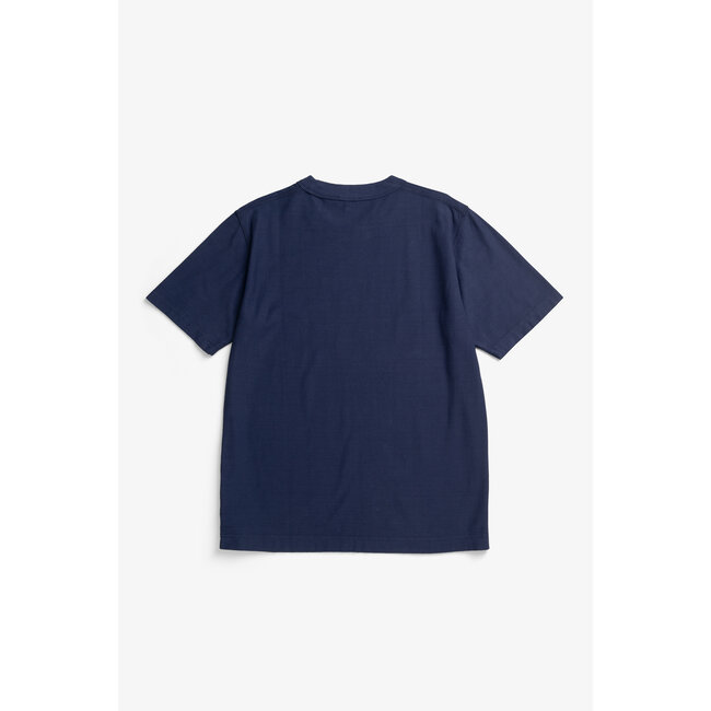 Norse Projects Elmelunde Organic Dry Cotton GMD T-shirt - Workwear Blue
