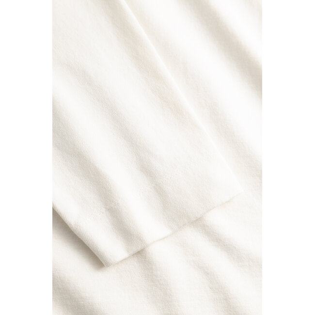 Norse Projects Isefjord Compact Cotton LS Polo - Ecru