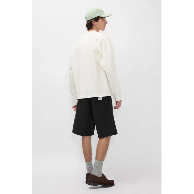 Norse Projects Isefjord Compact Cotton LS Polo - Ecru