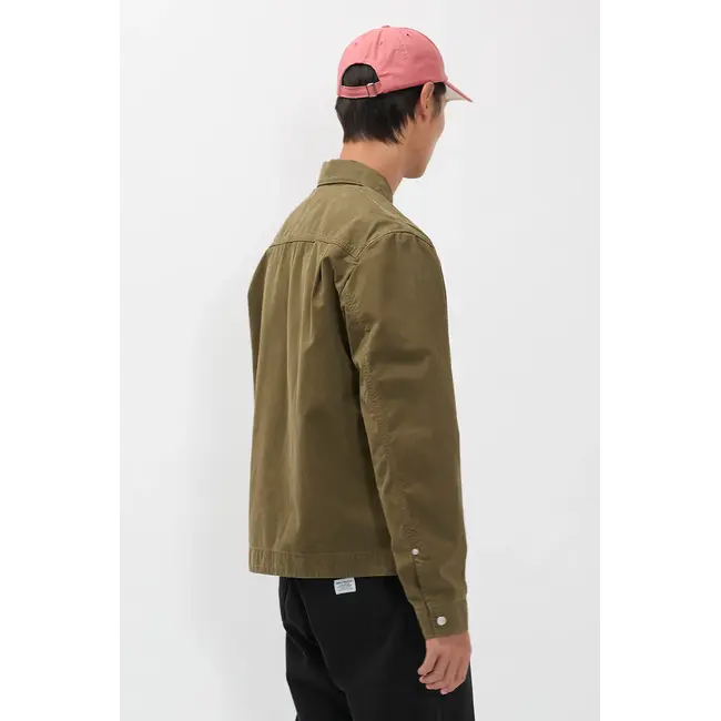 Norse Projects Raabjerg Canvas Jacket - Olive Night
