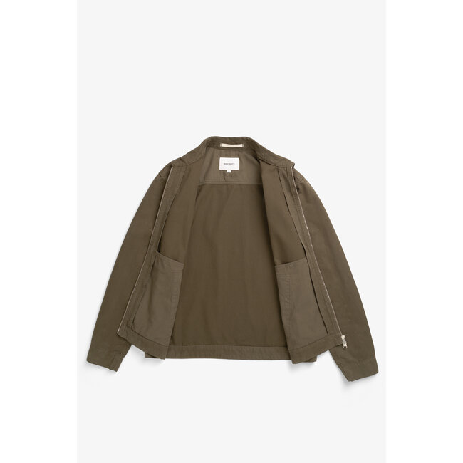 Norse Projects Raabjerg Canvas Jacket - Olive Night