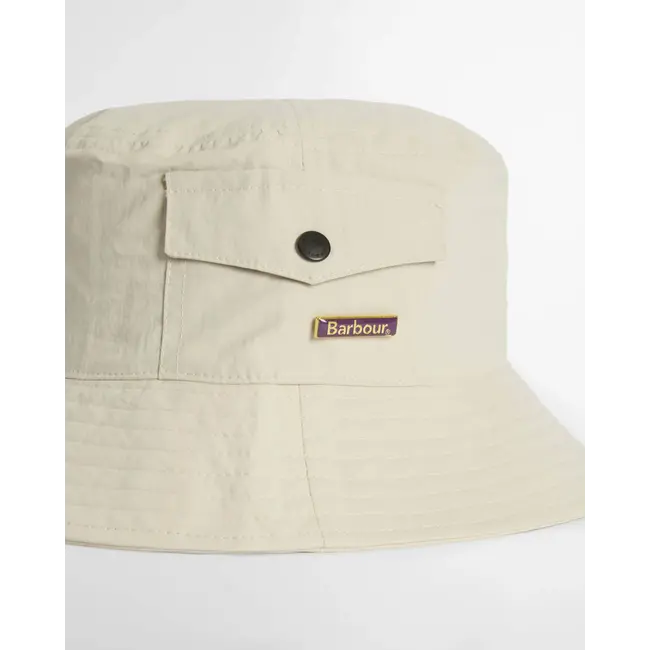 Barbour Tracker Showerproof Bucket Hat -Mist