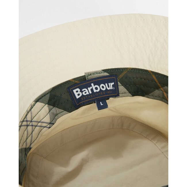 Barbour Tracker Showerproof Bucket Hat -Mist