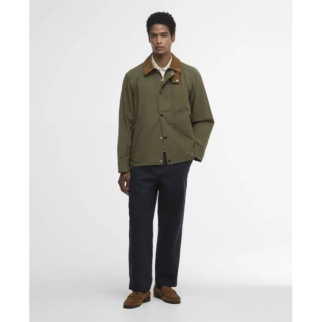 Barbour Icons Transport Casual Jacket - Ivy Green