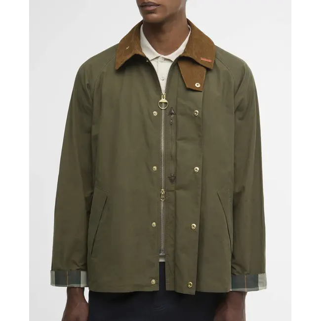 Barbour Icons Transport Casual Jacket - Ivy Green