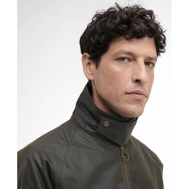 Barbour Re-Engineered Blackett Spey wax Jacket - Archive Olive