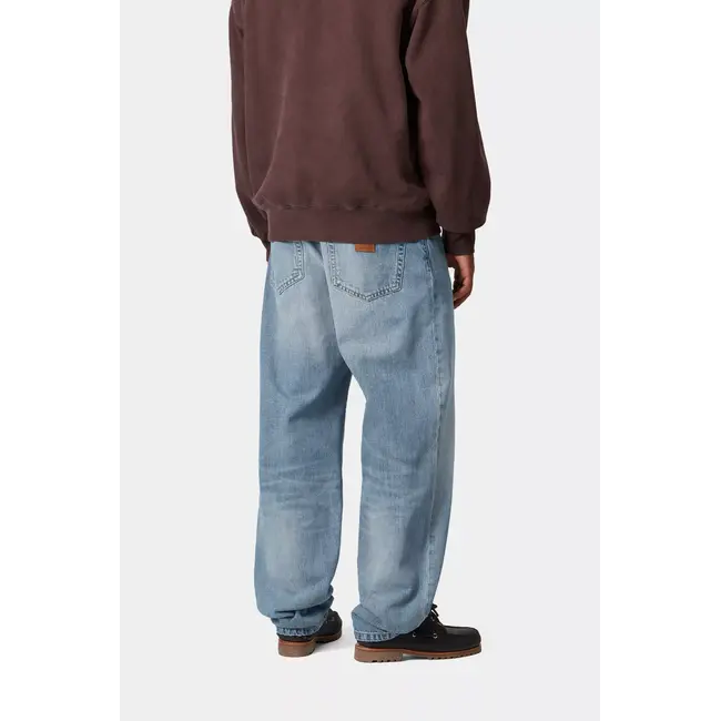Carhartt WIP Aaron Pant - Blue  burst washed