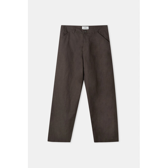 About Companions Carlo Trousers  - Linen Coffee