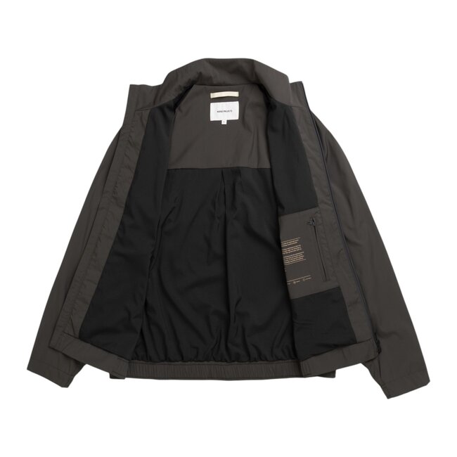Norse Projects Korso Alpinix 37.5 Wool Harrington Jacket - Charcoal Melange