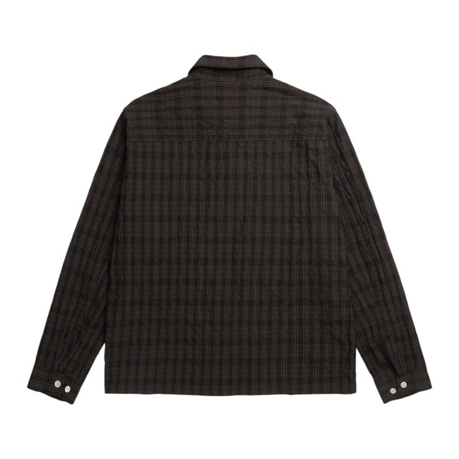 Norse Projects Mols Hunting Check Shirt - Delicioso Brown