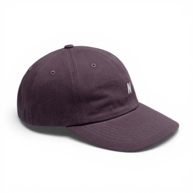 Norse Projects Twill Sports Cap - Vintage Violet