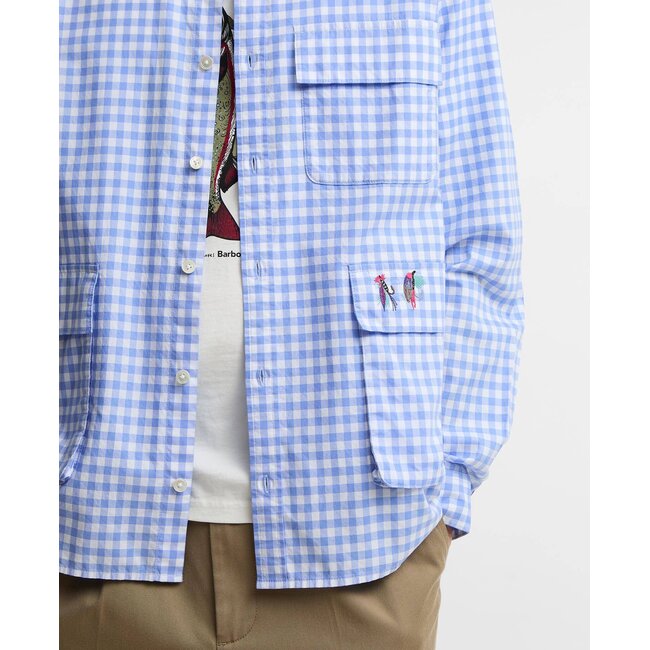 Barbour Barbour x Paul Smith Rawling Shirt - Mid Blue