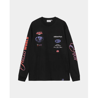 Carhartt WIP Audio Archives WIP L/S T-Shirt - Black