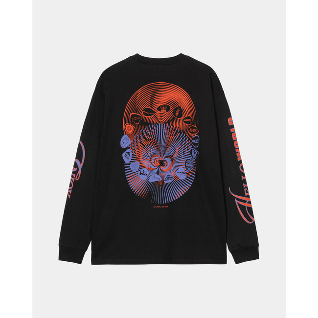 Carhartt WIP Audio Archives WIP L/S T-Shirt - Black
