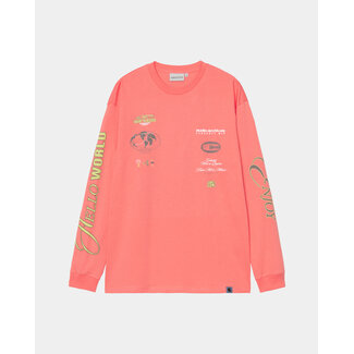 Carhartt WIP Audio Archives WIP L/S T-Shirt - Orange