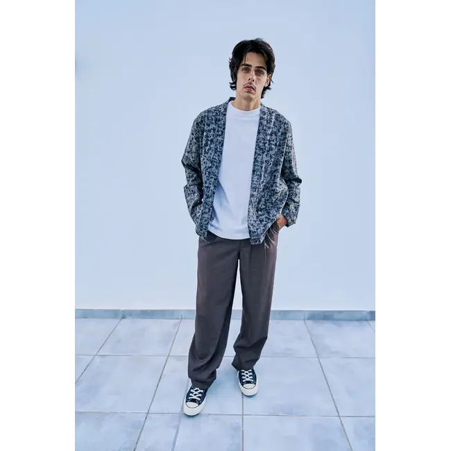 Libertine-Libertine Uproar - Black Check Bleach